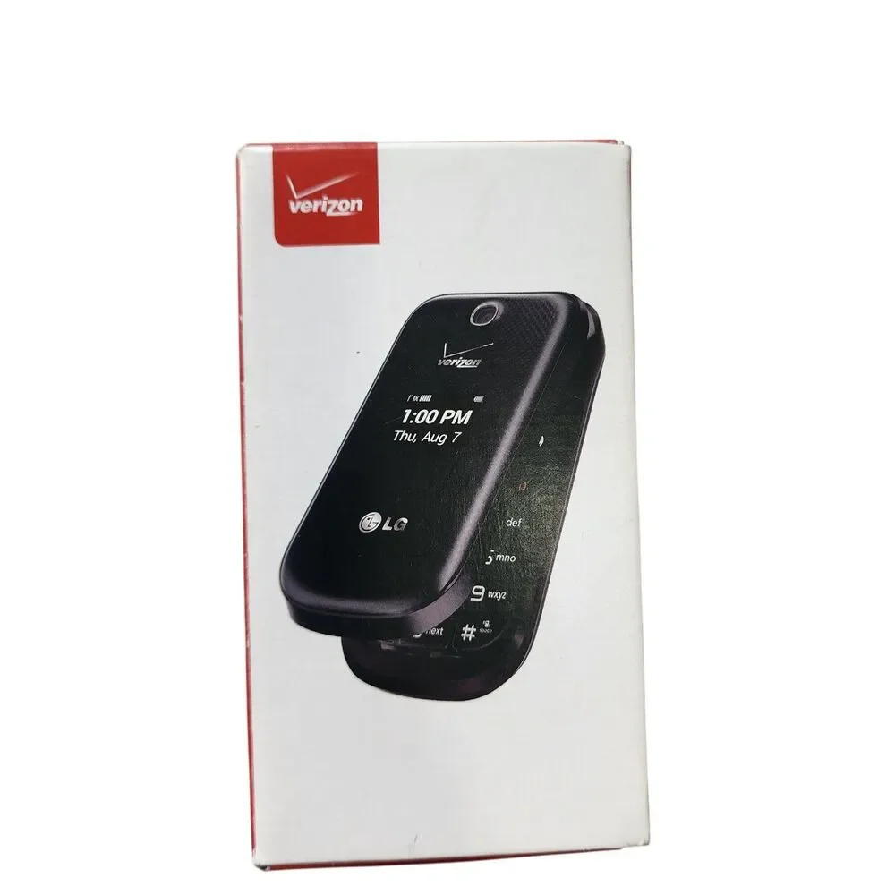 LG Revere 3 Flip Phone Verizon VN170 New In Box Basic Cell Phone for Seniors